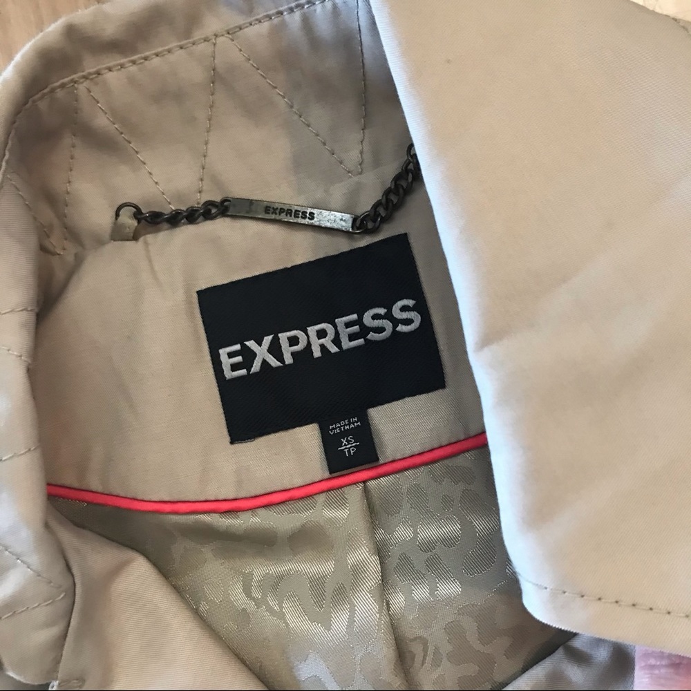 Express Tan/Cream Work Jacket - image 3